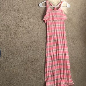 A stripped youth dress